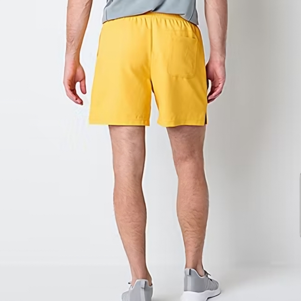 Xersion Yellow Athletic Men Shorts - Picture 2 of 4